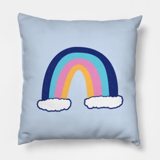 Pastel Rainbow Positivity Pillow