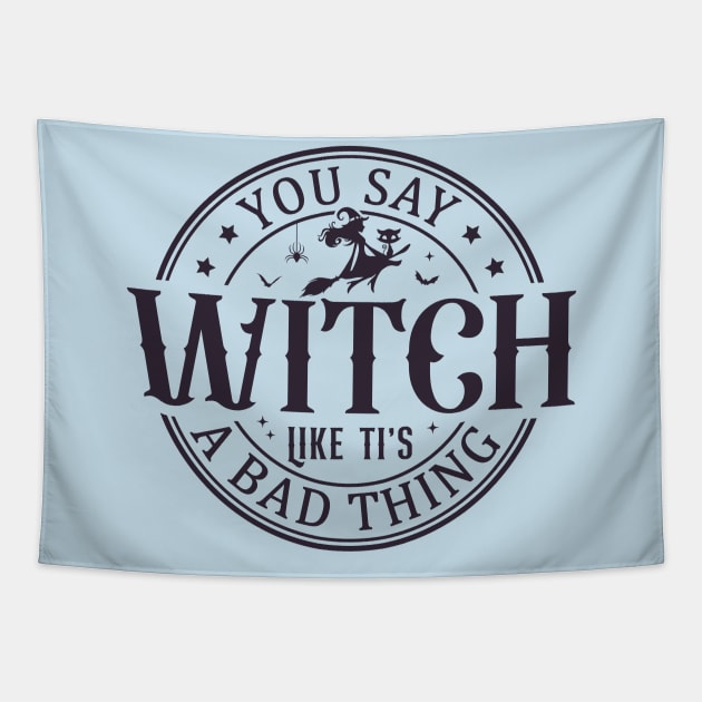 Salem Book Club, Bookish book Halloween - Spooky Witchy gifts | Witches reading Haunted Library Tapestry by OutfittersAve