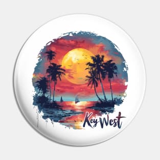 Key West Design Pin