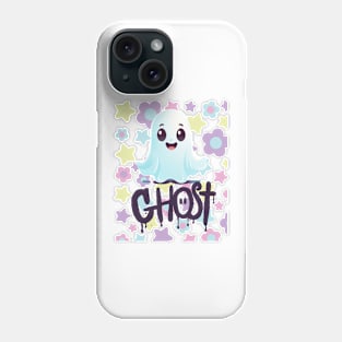 ghost flower star Phone Case