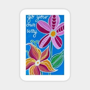 Fabulous Flowers Magnet