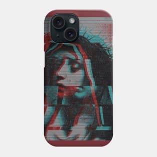 Vaporwave Weeping Mary Phone Case