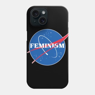 Nasa / Feminism Logo Parody Tribute Design Artwork Phone Case