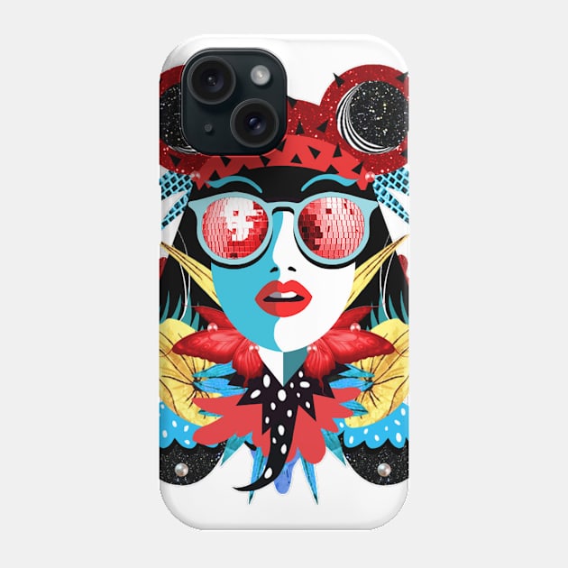 Disco queen Phone Case by VALENTINA BROSTEAN