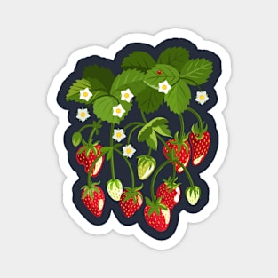 Strawberry Patch Magnet