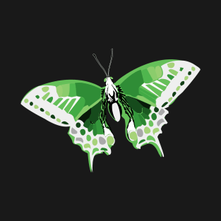 Aromantic Pride Butterfly T-Shirt