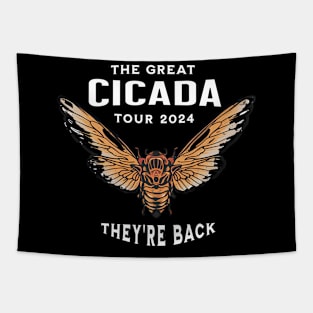 The-Great-Cicada-Comeback-Tour-2024 Tapestry