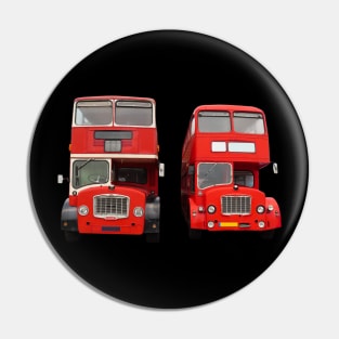 London Bus Transportation Pin