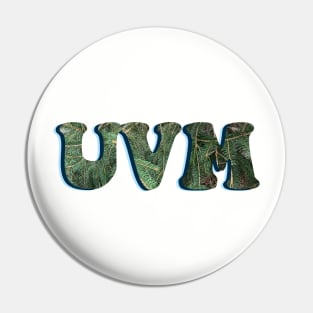 UVM but make it evergreen Pin