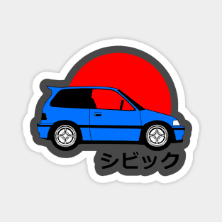 Civic EF Magnet