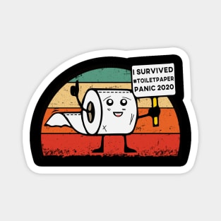 I Survived Toilet Paper Panic 2020 Magnet