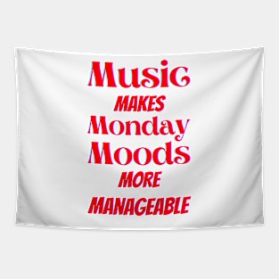 Music makes Monday moods more manageable in Red Tapestry