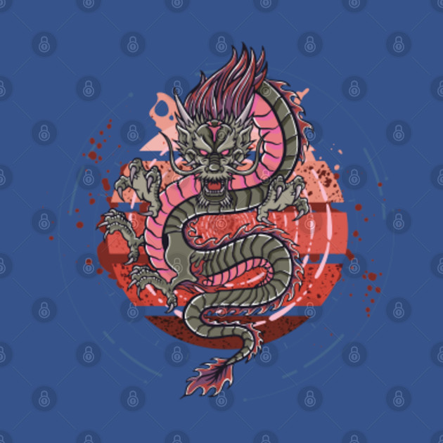 Disover Japanese Dragon - Japanese Dragon - T-Shirt