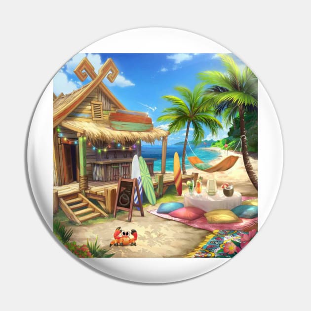 Beach party Pin by Little_birdzz_