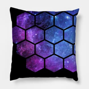 James Webb in Galaxy Space Pillow