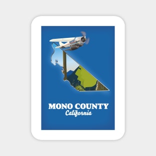 Mono County California travel map Magnet