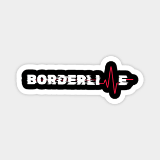 Borderline heartline Magnet