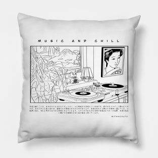 Music And Chill Pillow