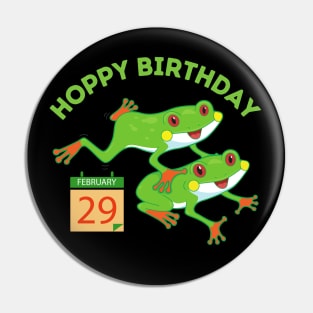 Hoppy Birthday | Leap Year Pin