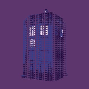 wibbly wobbly typey wimey T-Shirt