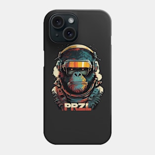 Anime Cyber Ape (Sci-Fi Ape Vintage Retro Future Design Cyberpunk Space Ape) Phone Case