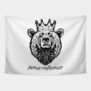 Destined For Greatness (White) Tapestry