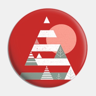 Winter Trees Pin