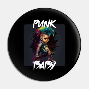Graffiti Style - Cool Punk Baby 2 Pin