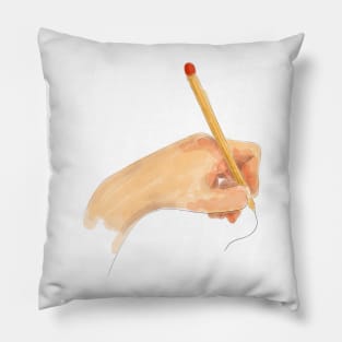 Left Hand Day Pillow