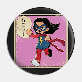 thunder girl Pin