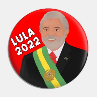 Lula 2022 Pin