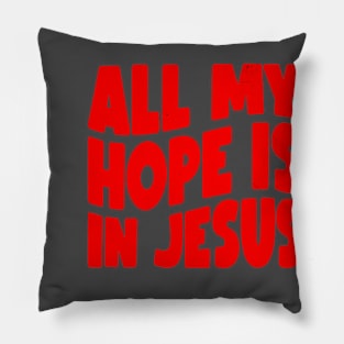 Jesus God Christian T-Shirt Pillow