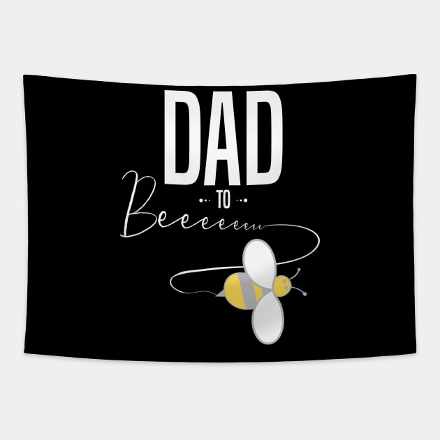 Dad To Be Gifts From Bump Fathers Day Tapestry by shirtastical