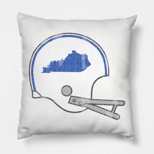 Kentucky Vintage Football Helmet Pillow