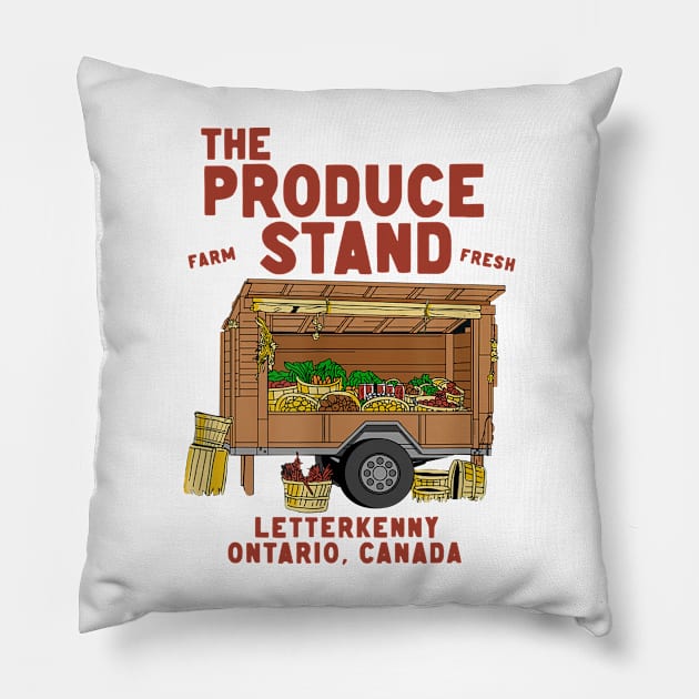 Letterkenny The Produce Stand Pillow by Mendozab Angelob