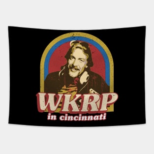 wkrp in cincinnati retro Tapestry