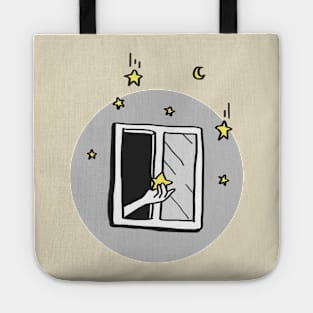 Catch A Falling Star - Right Out Your Window Tote