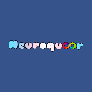 Neuroqueer trans flag infinity neurodivergent autistic transgender pride T-Shirt