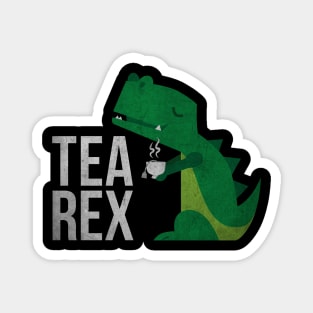 Tea Rex - Cute Funny Dinosaur Tea Pun Magnet