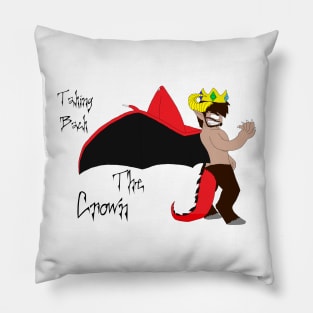 Official HerobrineSings Taking Back the Crown Design Pillow