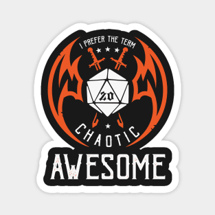 Pen and paper - chaotic awesome Magnet