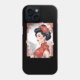 Traditional Chinese Lady Phone Case