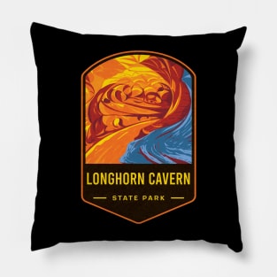 Longhorn Cavern State Park Pillow