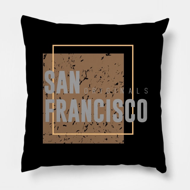 San Francisco Pillow by TambuStore
