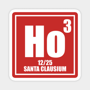 🎅 Santa Clausium 🎅 HO x 3 Magnet