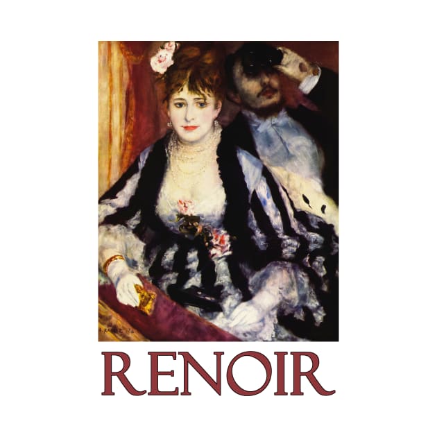 La Loge by Pierre-Auguste Renoir by Naves