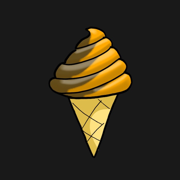 Thanksgiving Soft Serve Ice Cream by dogbone42