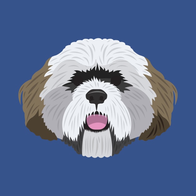 Lhasa Apso by threeblackdots