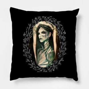 Tattooed Lady Pillow