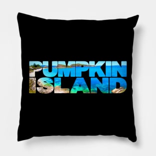 PUMPKIN ISLAND Paradise Queensland Australia Pillow